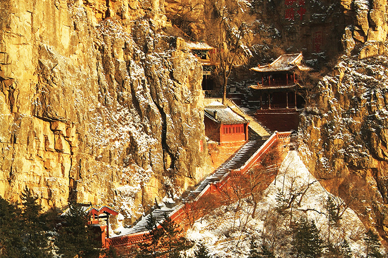 恒山(shān)冬季